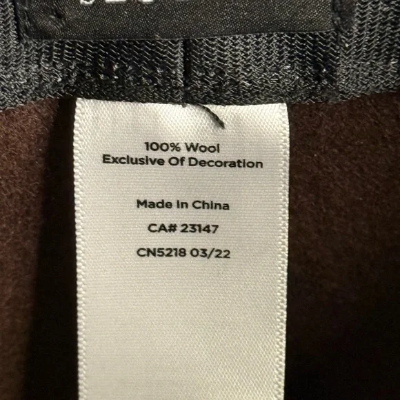 Talbot Stylish Brown Fedora Hat - Picture 4 of 5